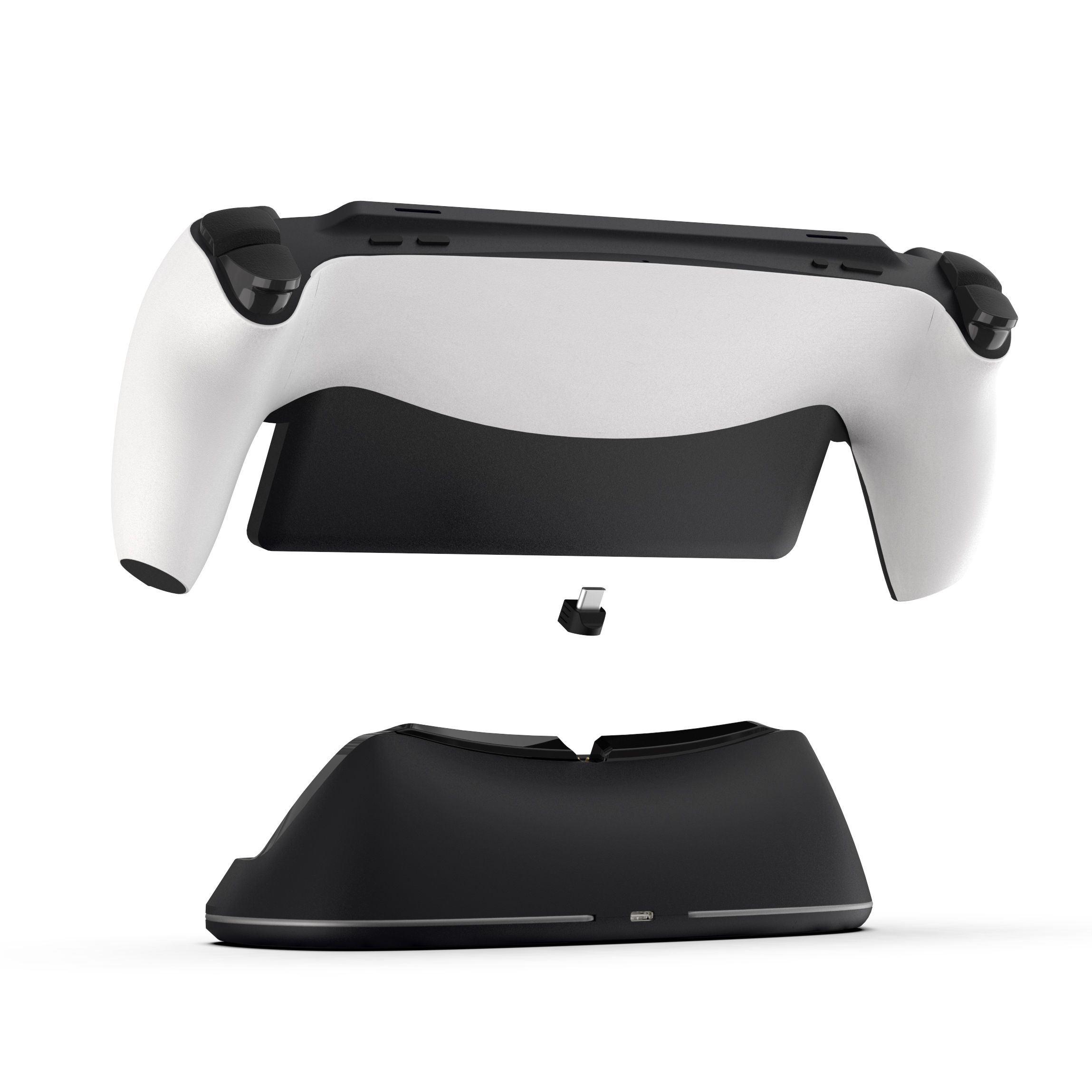Honcam For Playstation Portal Charging Dock Portable Stand Charger Station Holder Base for PS Portal Game Console